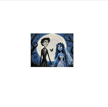 The Corpse Bride Paint and Movie screening   ( BYOB )