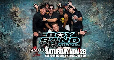 Saturday Late Show Boy Band Night at Jamo's Live