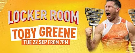 Toby Greene - Locker Room (Geelong)