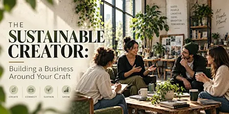 THE SUSTAINABLE CREATOR: Building a Business Around Your Craft