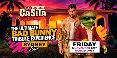 (SYD) La Casita: The Ultimate Bad Bunny Tribute Experience