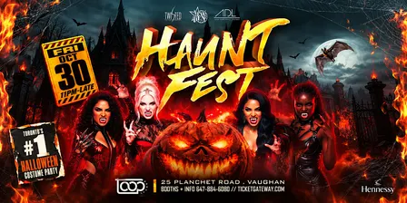 Haunt Fest | Fri Oct 30 | Torontos #1 Costume Party | Toop Lounge