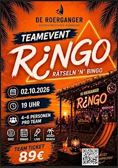 R¿NGO   in ROERMOND   8 Teams (4-6 Personen) spielen um die Krone
