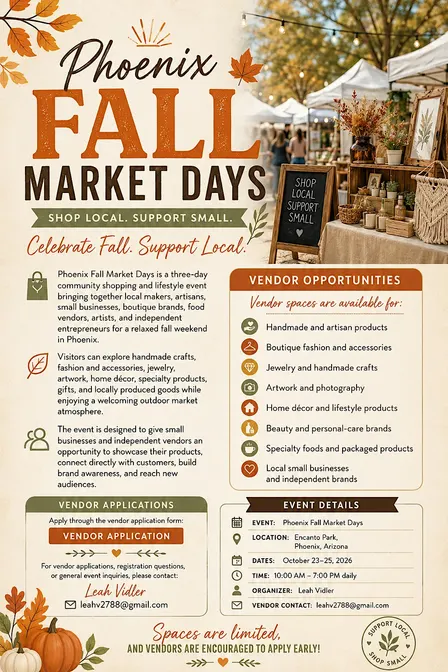 Phoenix Fall Market Days