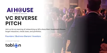 VC Reverse Pitch | B2B Networking | Founders & Investors
