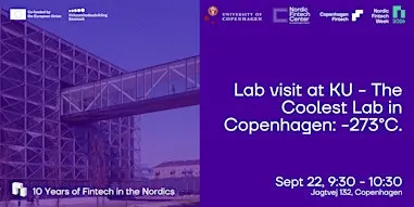 Lab visit at University of Copenhagen - The Coolest Lab in Copenhagen: -273°C.