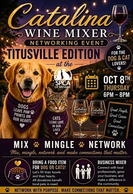 Catalina Wine Mixer : Titusville “SPCA” Edition