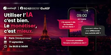 Roadshow GoMSP 2026 - Paris