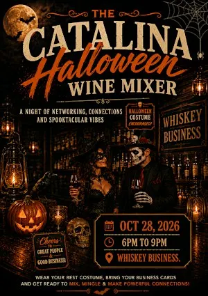 Catalina Wine Mixer: Downtown Melbourne “Halloween” Edition