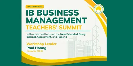 IB Business Management teachers in Hong Kong!