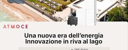 ATMOCE: Una nuova era dell’energia, innovazione in riva al lago