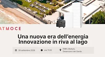 ATMOCE: Una nuova era dell’energia, innovazione in riva al lago