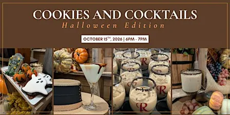 Cookies and Cocktails: Halloween Edition