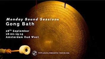 Monday Sound Sessions – Gong Bath | September 2026