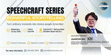 Speechcraft Series — Powerful Storytelling