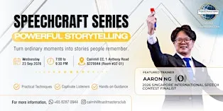 Speechcraft Series — Powerful Storytelling