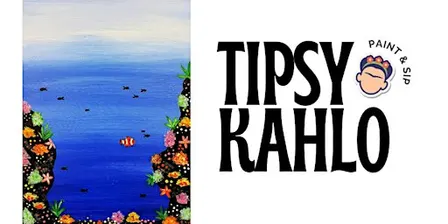 Tipsy Kahlo - Paint & Sip (25th September - Bottomless) CORAL REEF