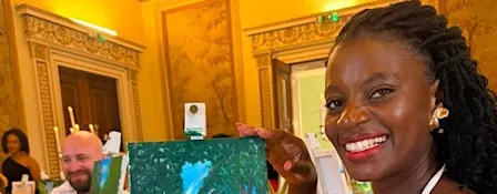 Luxury Paint, Sip & Savour at Leigh Court Mansion