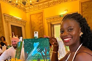 Luxury Paint, Sip & Savour at Leigh Court Mansion