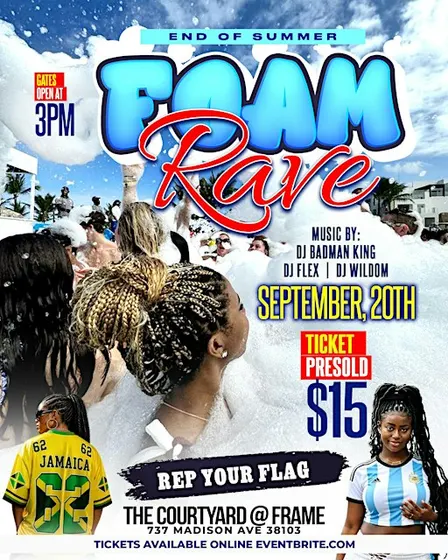 End of Summer Foam Rave
