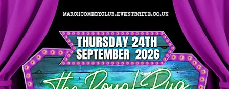 The Royal Pug - Comedy Club - September