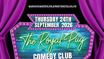 The Royal Pug - Comedy Club - September
