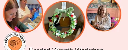 Beaded Christmas Wreaths: A Festive Get-Together