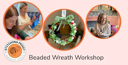 Beaded Christmas Wreaths: A Festive Get-Together