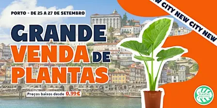 Grande Venda de Plantas - Porto