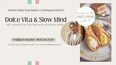 Dolce vita & slow mind:  mini retreat