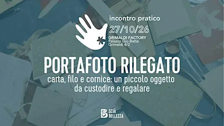 Portafoto rilegato