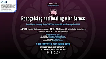 Recognising and Dealing with Stress