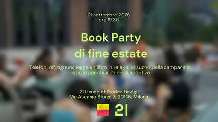 Book Party di fine estate