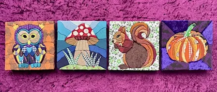 Kinusaiga (Japanese Fabric Art) Workshop: Autumn Harvest & Cosy Woodlands
