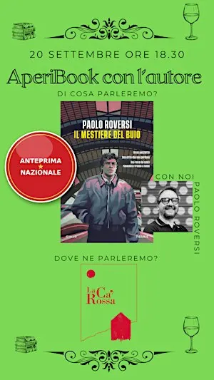 AperiBook "Il mestiere del buio" con Paolo Roversi
