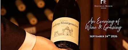 An Evening of Wine & Grazing at Hayfield Manor