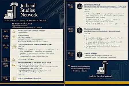 Irish Judicial Studies Network Launch
