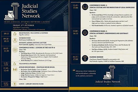 Irish Judicial Studies Network Launch
