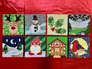 Kinusaiga (Japanese Fabric Art) Workshop: Festive Christmas Collection