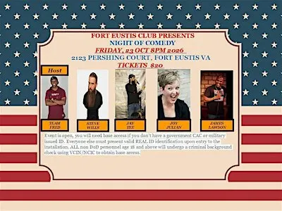Fort Eustis Friday Night Comedy