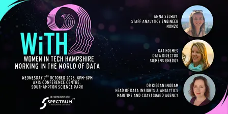Women in Tech Hampshire - Working in the World of Data