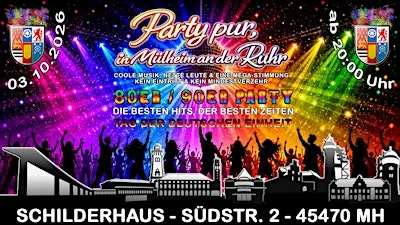 80er/90er Party – Die besten Hits der besten Zeiten