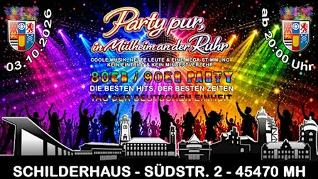 80er/90er Party – Die besten Hits der besten Zeiten