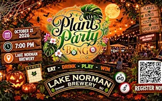 Plant Party Bingo – Halloween Edition!