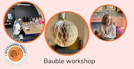 Paper Baubles workshop: A Christmas Social