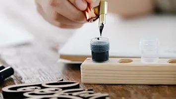 Autumn Calligraphy Workshop at The Hidden House | Charleston
