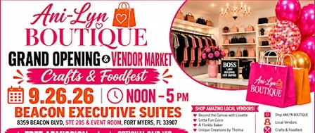 AniLyn Boutique Grand Opening, Crafts & Vendor Market
