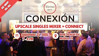 Conexión RGV Upscale Singles Mixer (Ages: 30s - 40s)
