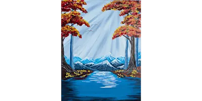 Autumn Mountain Hideaway - Paint and Sip in Cincinnati | Classpop!™