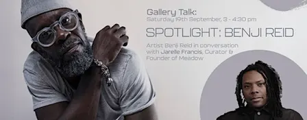 Gallery Talk: Benji Reid in Conversation with Jarelle Francis